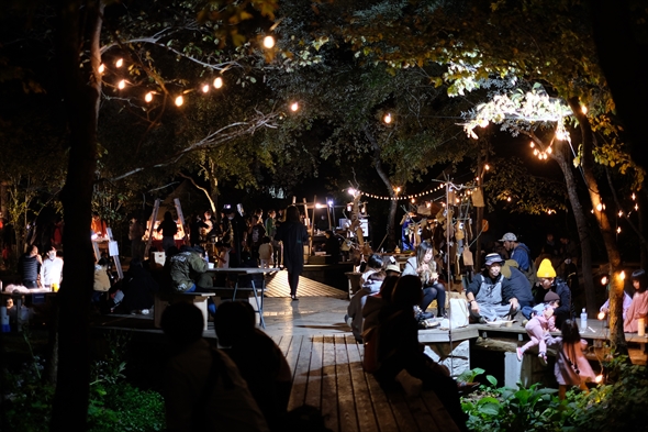 土合駅でビールを熟成