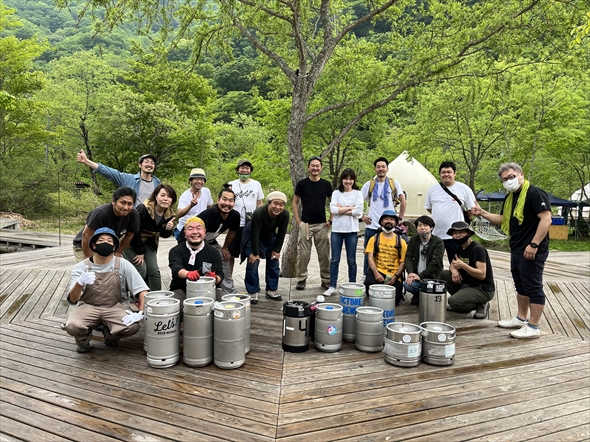 土合駅でビールを熟成