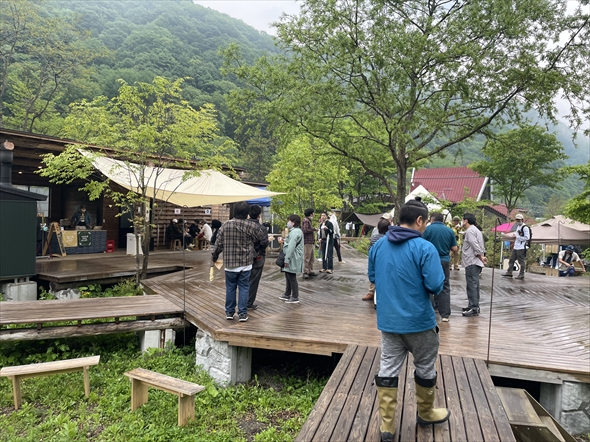 土合駅でビールを熟成