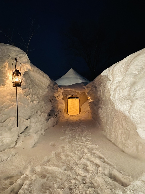 土合駅でビールを熟成