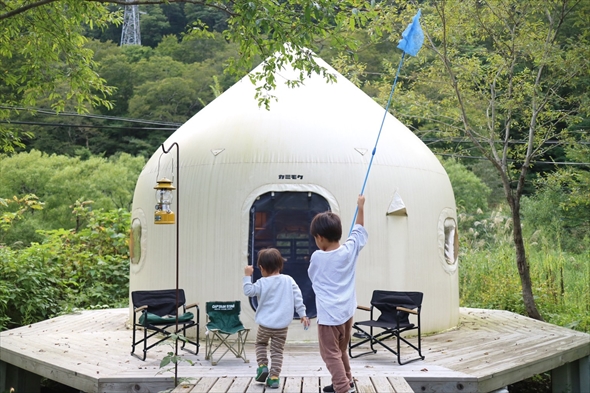 土合駅でビールを熟成