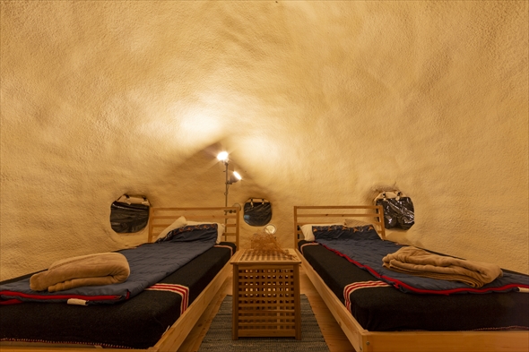 土合駅でビールを熟成