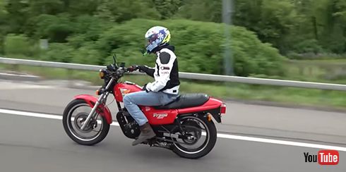 40年前のバイクとは思えない快適な走り！