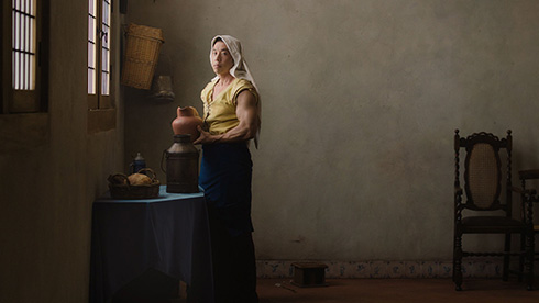 なかやまきんに君が“牛乳を注ぐ”名画を「やーーーっ！」と再現　穏やかさ皆無の圧力が一周回って名画に見えてくる