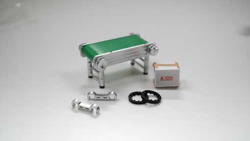 カプセルトイ ベルトコンベア 動く 可動式