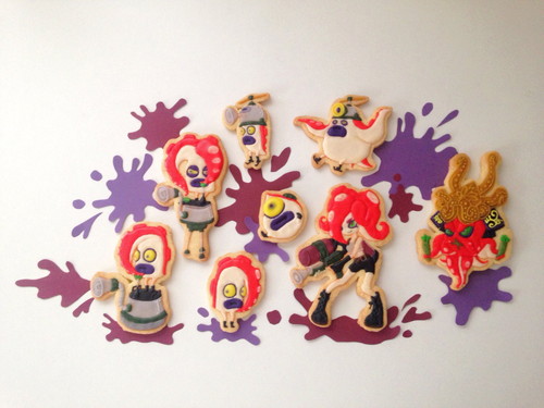 スプラトゥーンクッキー