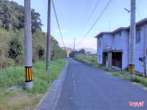 坂のてっぺん付近はこのような感じ