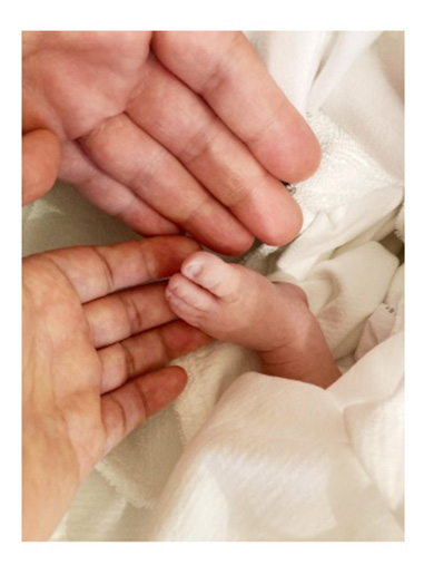 第2子女児を出産した「ニッチェ」江上敬子