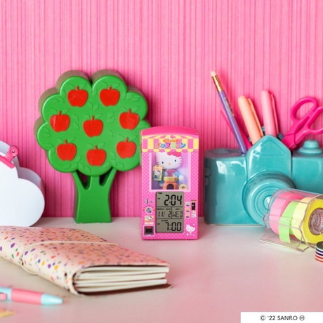 「ハローキティのポンポンパック目覚まし時計BOOK」