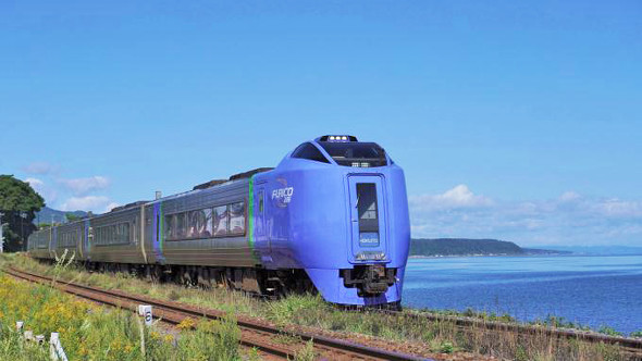 キハ281系気動車・特急「北斗」、函館本線・石倉〜森間