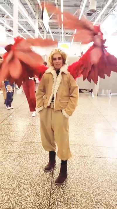 「僕のヒーローアカデミア」（ヒロアカ）ホークスのコスプレ