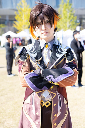 「原神」八重神子と鍾離