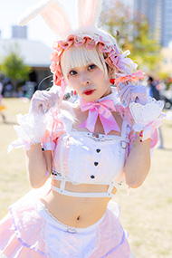 オリジナルのけもみみメイド併せ