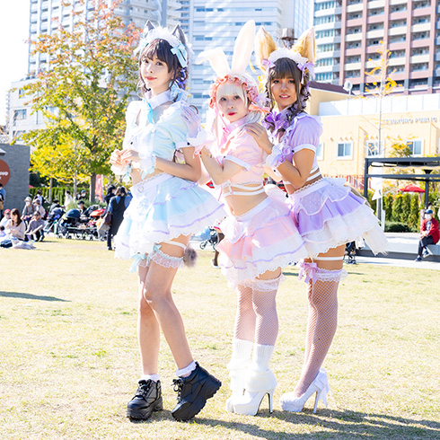 オリジナルのけもみみメイド併せ