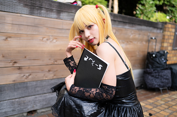 本田夕歩の「DEATH NOTE」弥海砂