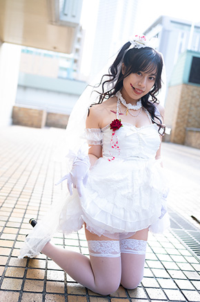 渋谷ハロウィンにいそうな花嫁さんコス