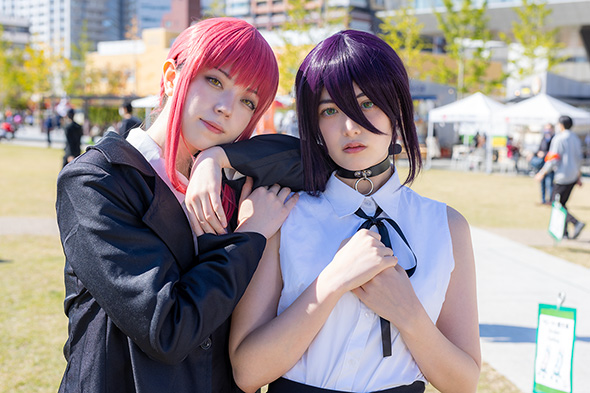 桜井エミリアとるあの「チェンソーマン」マキマとレゼ