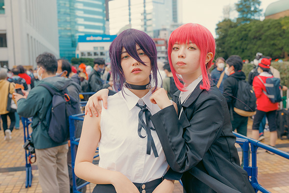 桜井エミリアとるあの「チェンソーマン」マキマとレゼ