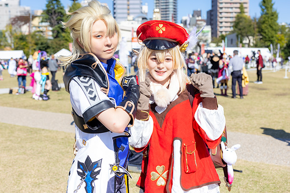 「原神」クレーとアルベド