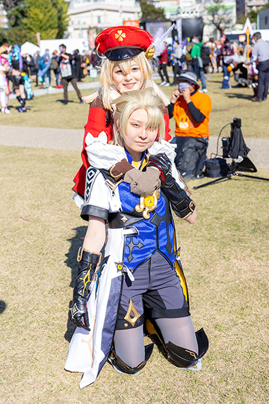 「原神」クレーとアルベド