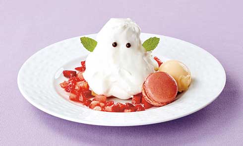 ココス ハロウィン おばけケーキ メニュー かわいい