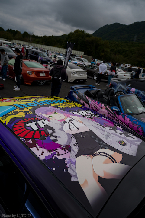 常闇トワ ホロライブ 痛車