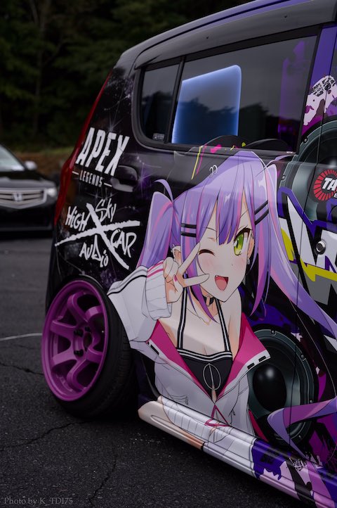 常闇トワ ホロライブ 痛車