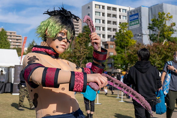 やいと、ジン「鬼滅の刃」妓夫太郎、竈門炭治郎