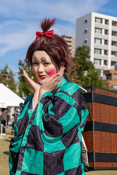 やいと、ジン「鬼滅の刃」妓夫太郎、竈門炭治郎