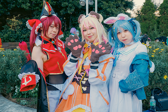 無神るるか、ao、よつあ「ホロライブ」合わせ