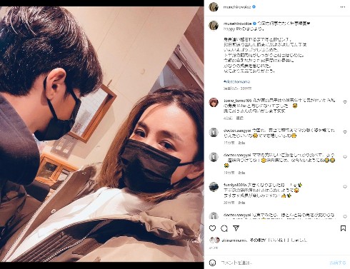 鈴木紗理奈と息子のリオト