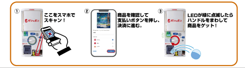 ガシャポンステーション W