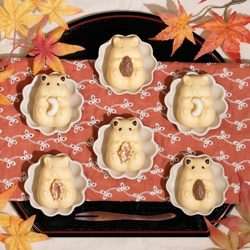 ハムスターモナカカプセルトイ