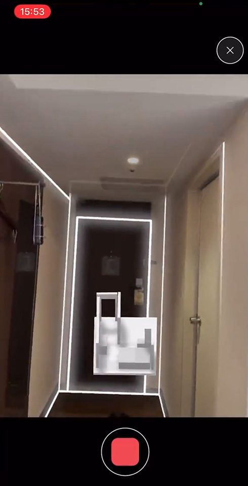 iPhoneに実は搭載されている3Dスキャン機能　数分でホテルの一室を3Dデータ化する動画が「すご」「不動産屋が大喜び」と話題に