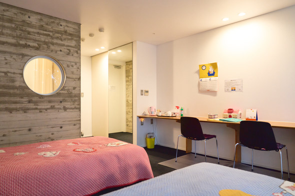 ドナルド・マクドナルド・ハウスのベッドルーム