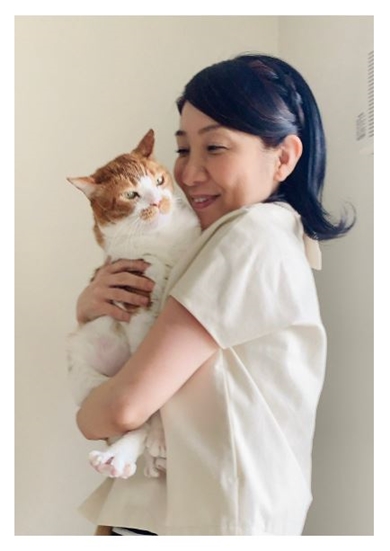 松居直美と愛猫