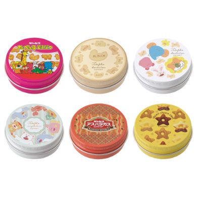  D賞：缶入りリップバーム（全6種）