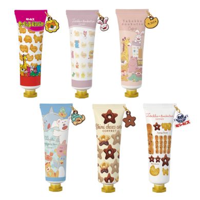  F賞：マスコット付ハンドクリーム（全6種）