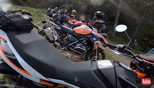 林道ガチ走りに大満足！