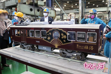 ミニチュアといっても、このサイズ。大迫力