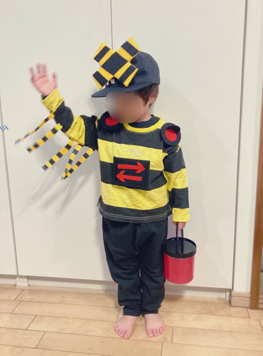 踏切のコスプレ