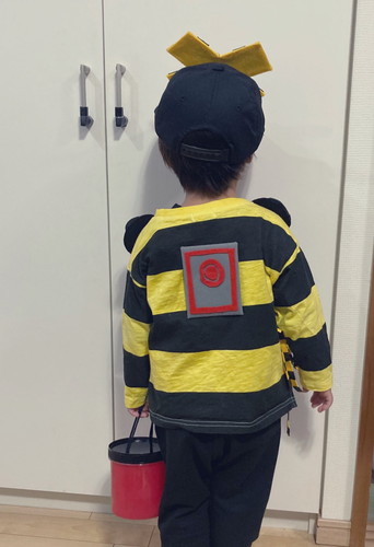 踏切のコスプレ