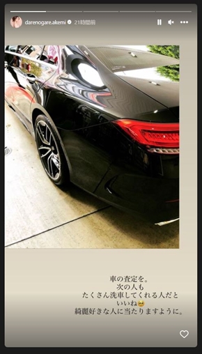 ダレノガレ明美の車