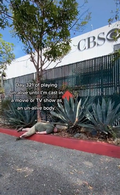 「死体役がもらえるまで死んだふりをする」321日目でついにオファーが！　死んだふり動画の投稿者「CSI：ベガス」に出演
