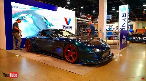 最大出力1200馬力オーバー！ 4WDカスタム「RX-7」がSEMAショー