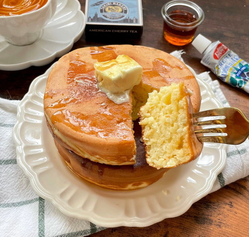 分厚いホットケーキ
