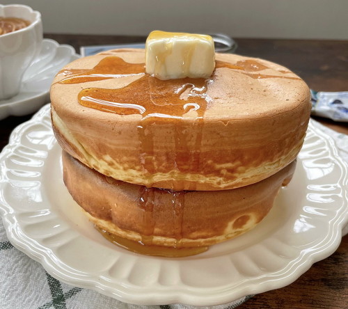 ホットケーキの厚み