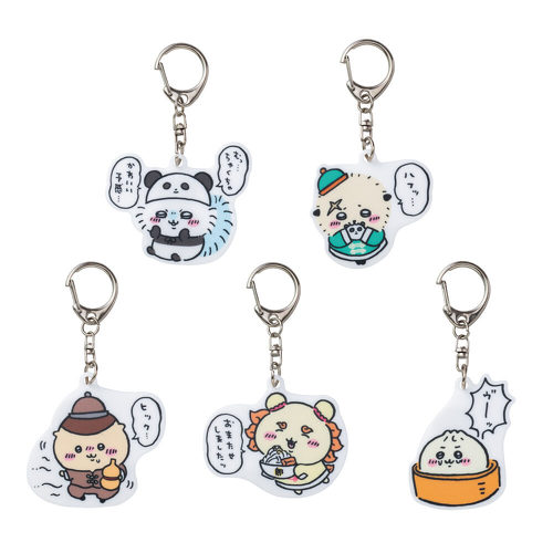 アクリルキーホルダー 各660円