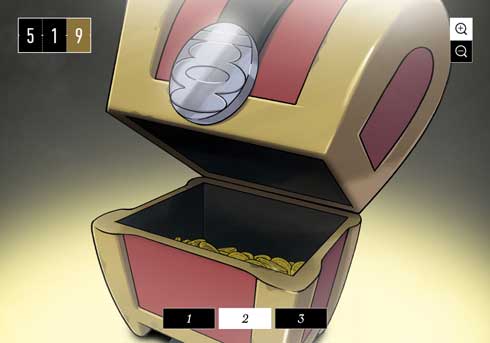 ポケモン 謎 サイト 宝箱 箱 コイン