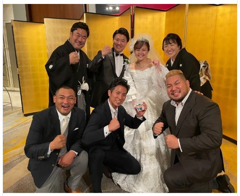 北斗晶の長男の結婚式